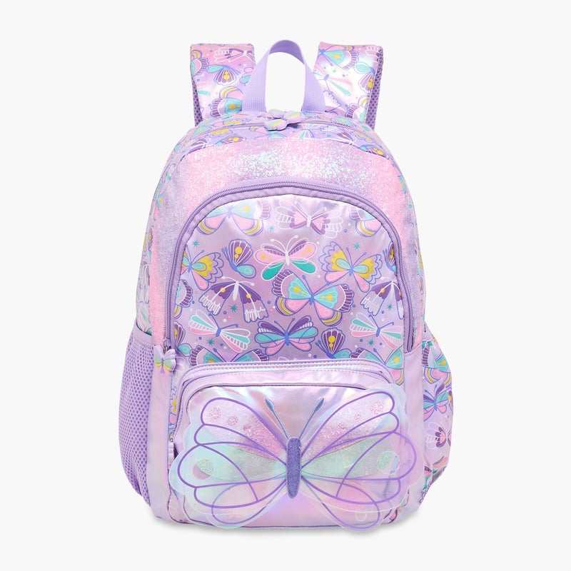 LIFESTYLE Butterfly Print Backpack for Girls - Image 1